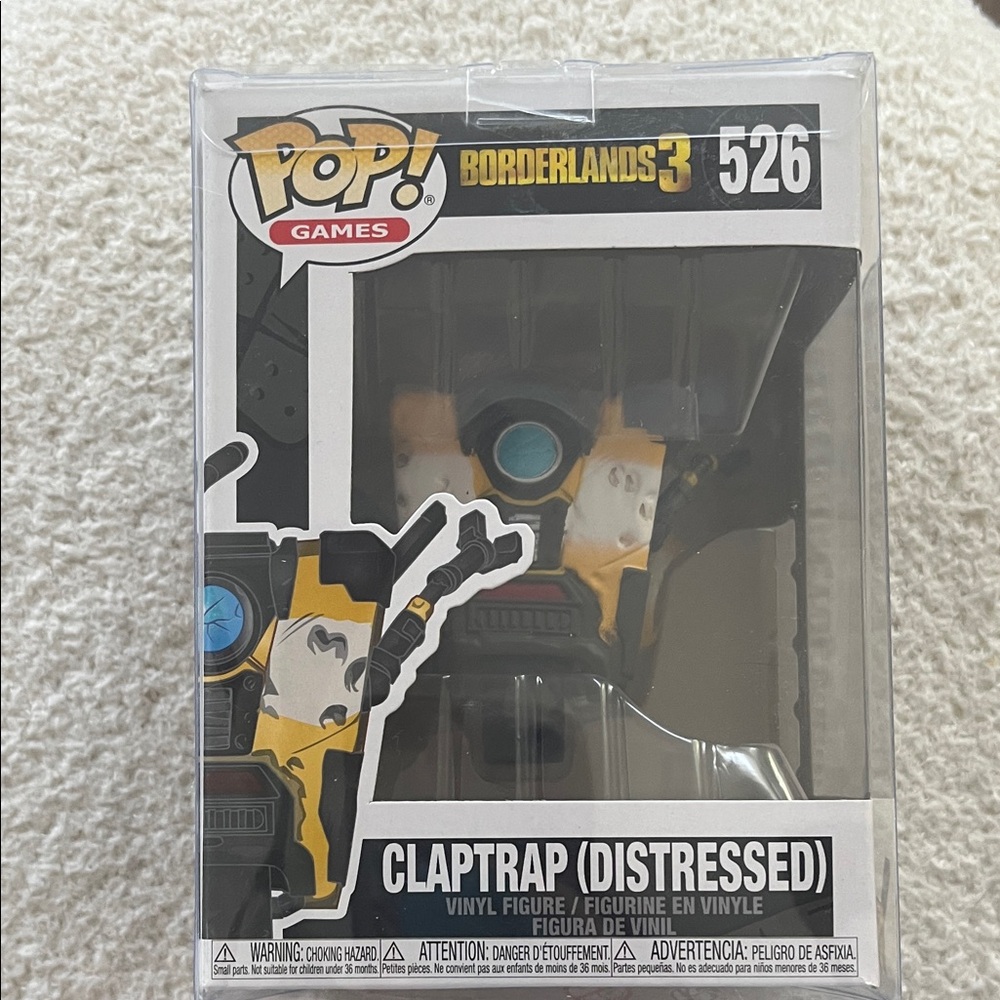 Borderlands 3 Claptrap (Distressed) Vinyl Figure